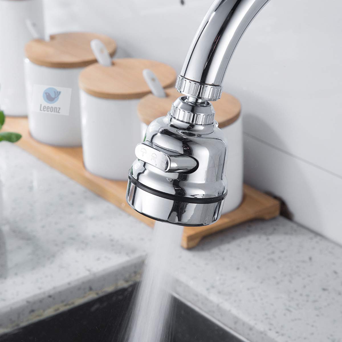 See full amazon price history chart for Leeonz Movable Kitchen Tap Head, 360° Rotatable Anti-Splash Faucet Head - Best Tap Booster and Water Saving Kitchen Sink Faucet Sprayer Head Replacement (Short Style) Leeonz Movable Kitchen Tap Head, 360° Rotatable Anti-Splash Faucet Head - Best Tap Booster and Water Saving Kitchen Sink Faucet Sprayer Head Replacement (Short Style) (B08BFNZ7BK) Amazon Price History, Amazon Price Tracker
