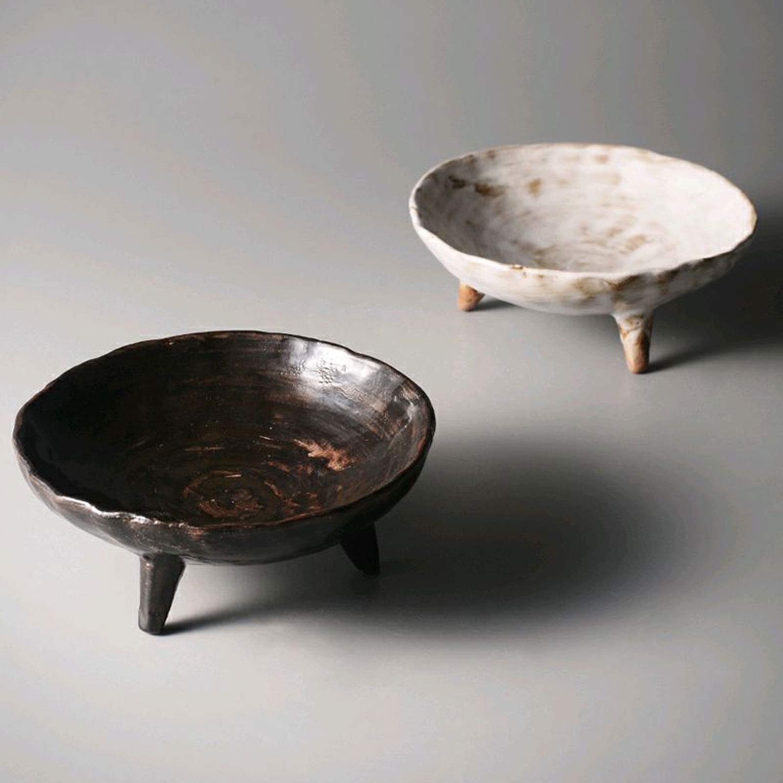 TBLOTYD Sauce Dish Ceramic Dip Bowls Set Dipping Sauce Bowls Seasoning Dishes Multipurpose Porcelain Side Dish Bowl Chinese Refreshment Tray Snack Dish Fruit Dish Dip B