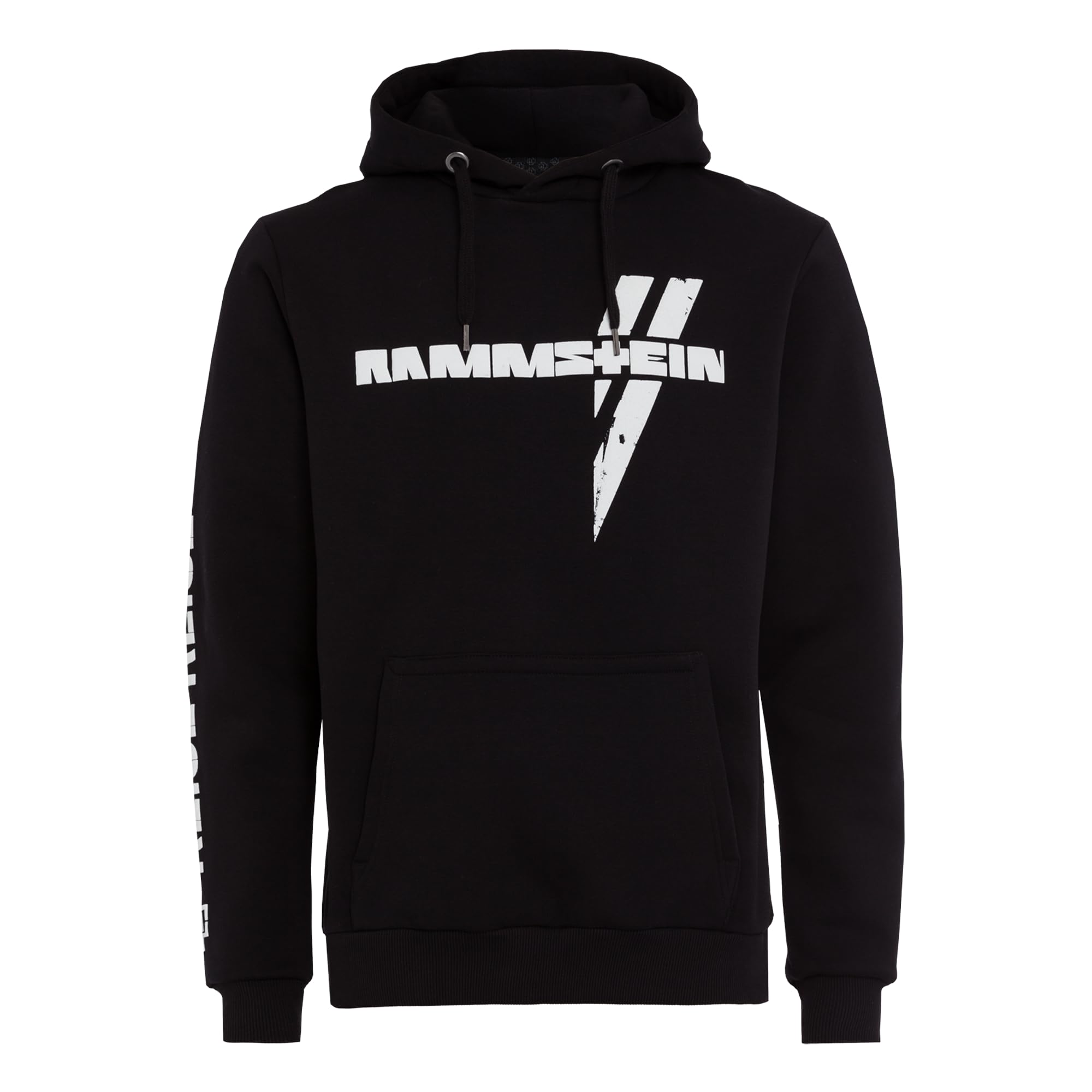 Rammstein Hoodie Kapuzenpullover Weisses Kreuz (M), official band