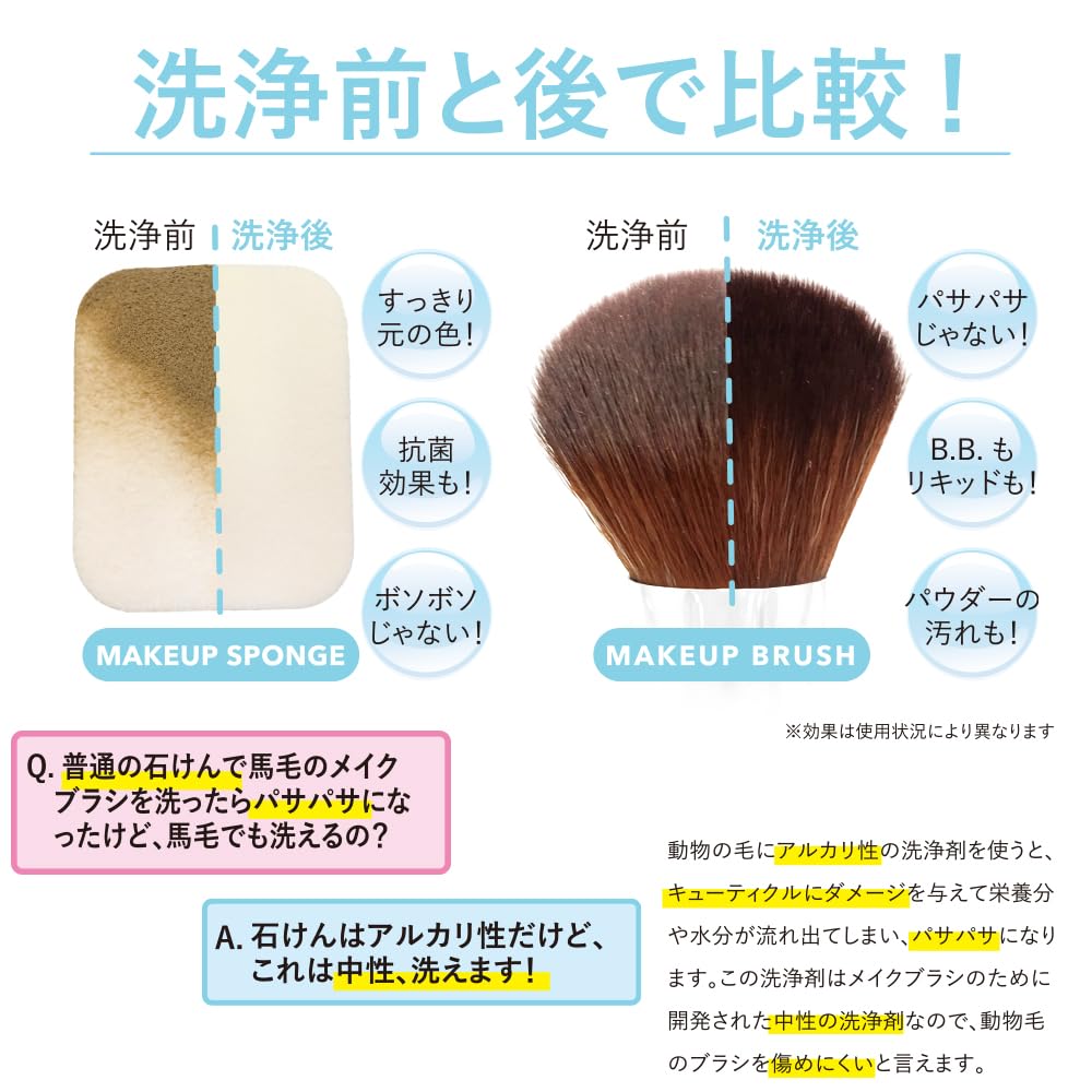 Amazon.co.jp: メイクブラシ&スポンジクリーナー : ビューティー