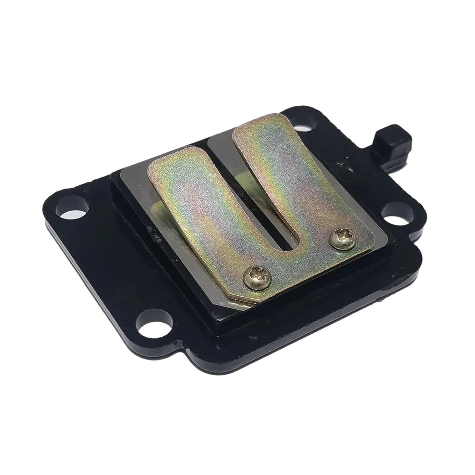 Reed Valve Block with Petals Membran Assy Fit for Yamaha 50cc BWS50 Scooter Valves Motorcycle Reed Valve Carburetor Reed Valve(Plastic)