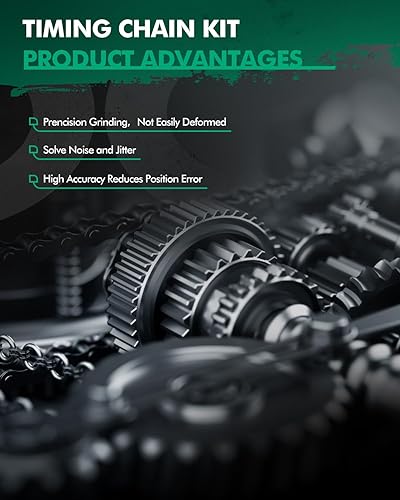 Miniatura 7 de SCITOO Kit de cadena de distribución LR032048, LR032087 para Land Rover LR4 2010-2013, para Land Rover Range Rover 2010-2015, para Land Rover Range