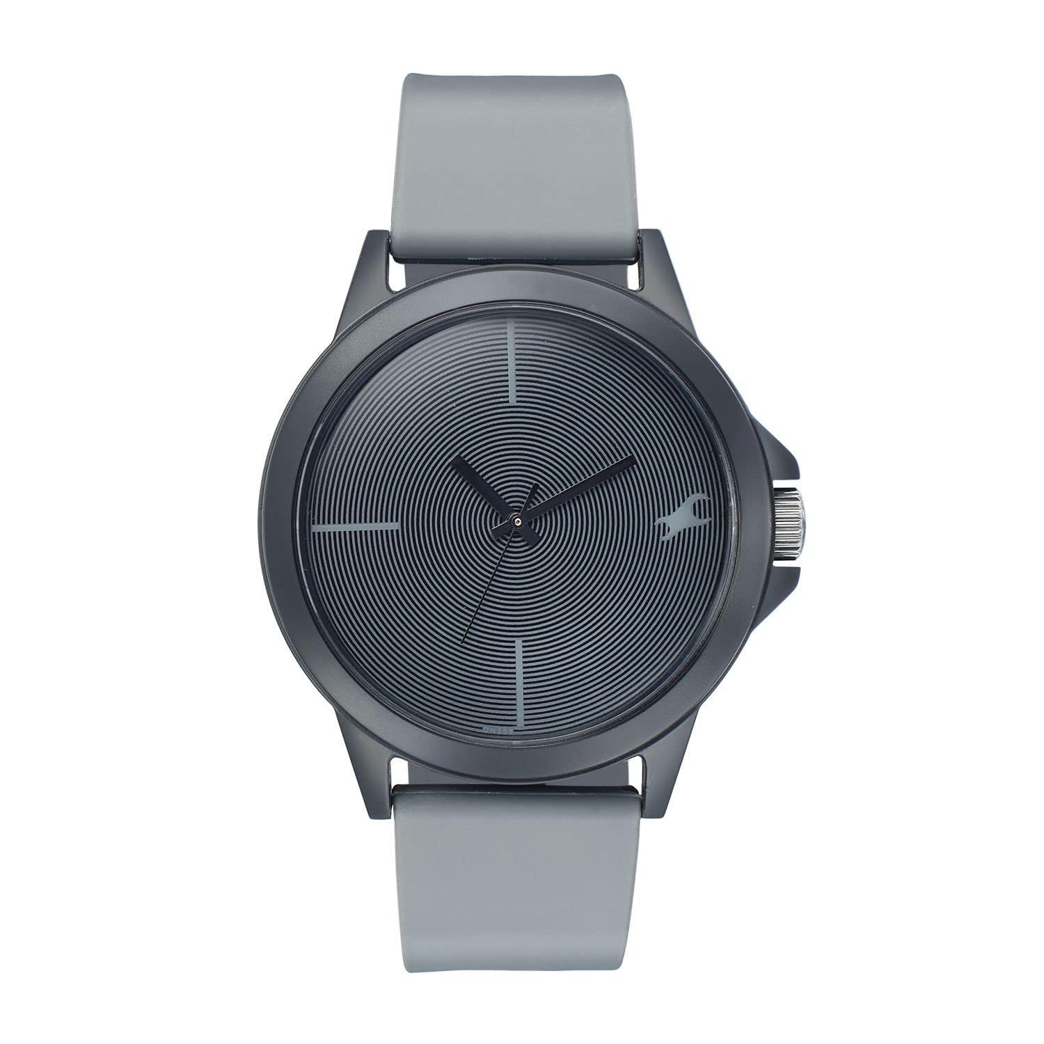 Fastrack Tees Quartz Analog Grey Dial Silicone Strap Unisex Watch-38024PP63W (B0BSFNPHW8) Amazon Price History, Amazon Price Tracker