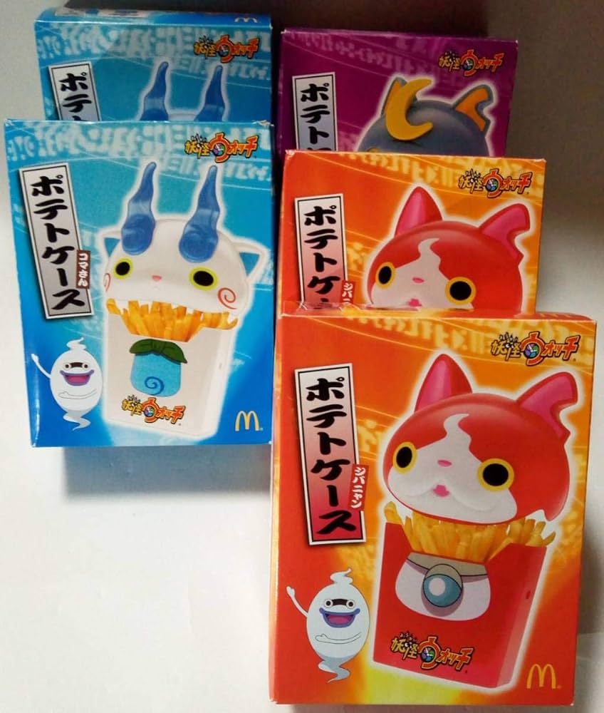 Amazon.co.jp: マクドナルド 妖怪ウォッチ ポテトケース ジバニャン