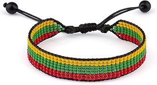 Lithuania Flag Bracelet, Adjustable, Boho Style Rope String Bracelet for Women and Men