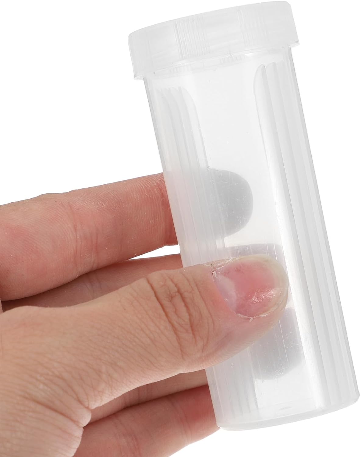 5pcs Plastic Slide Staining Jar For Holding 3 Microscope Slides - Laboratory Staining Jar - Clear Lab Storage Organizer Laboratory Supplies