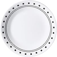 Vista 9 de Corelle Vitrelle Juego de vajilla de 18 piezas para 6 personas, juego de platos y cuencos redondos ligeros de vidrio de triple capa y resistentes al