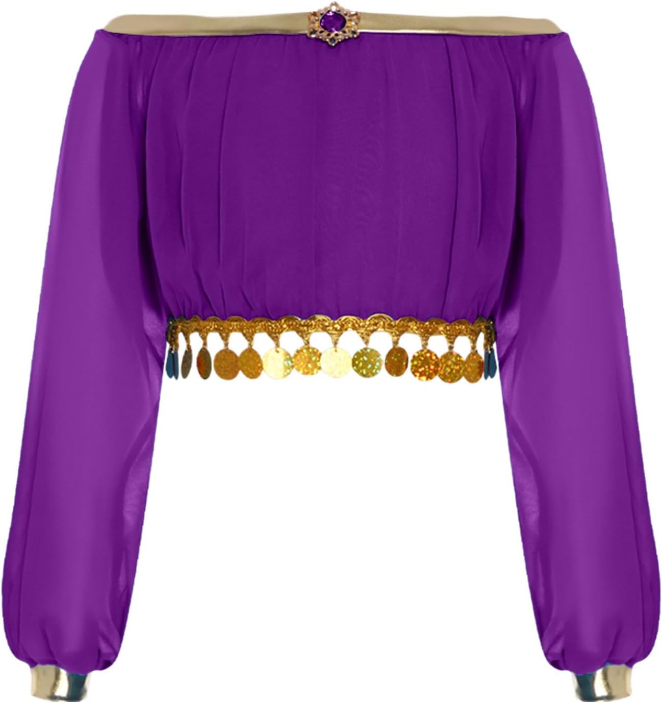 Girls Belly Dance Costume Sequin Tassels Top Harem Pants India Arabian Stage Performance Trousers