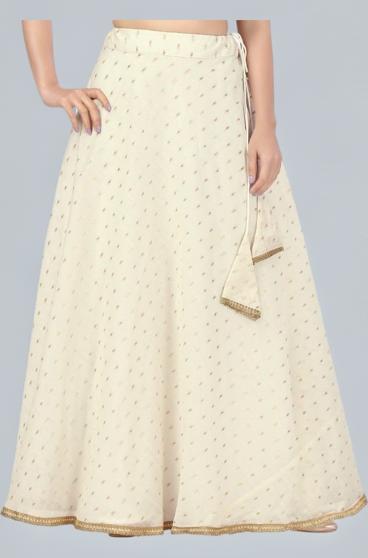 Women's Polyester Maxi Skirt