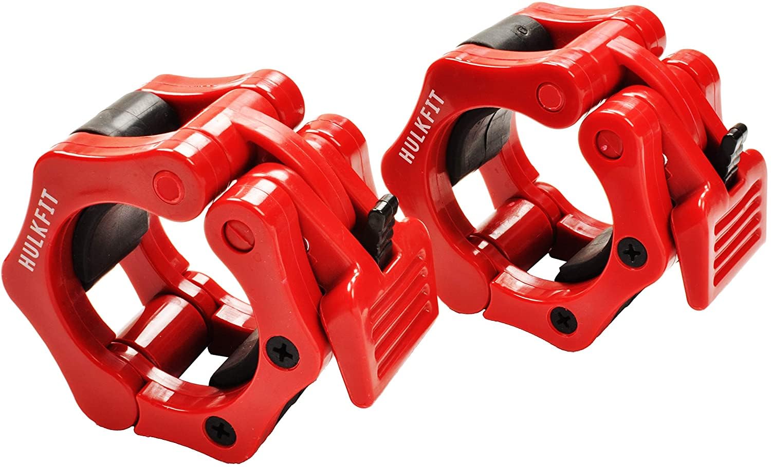 HulkFit Multi-Function Power Cage Rack Crossfit Attachments, J-Hooks, Dip Bars, Weight Plate Holders, T-Bar Row Platform, Barbell Clamp Collars, Hangers and Others
