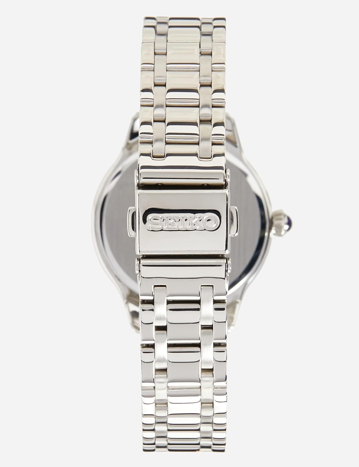 Seiko Orologio Analogueico al Quarzo Donna con Cinturino in Metallo SRZ543P1