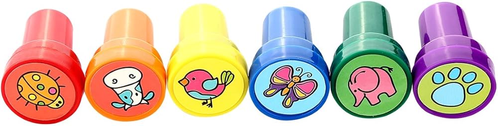 Stamps for Kids LUCKYBIRD S0315 Best Sell Self Inking Plastic