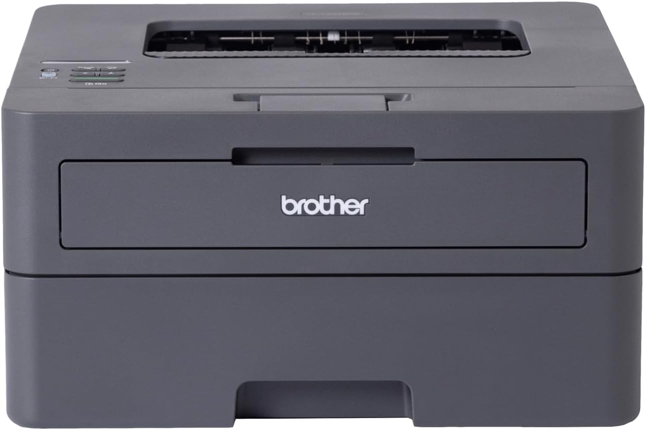 Brother HLL2445DW, Wireless Mono Laser Printer, 32ppm, Black Laser