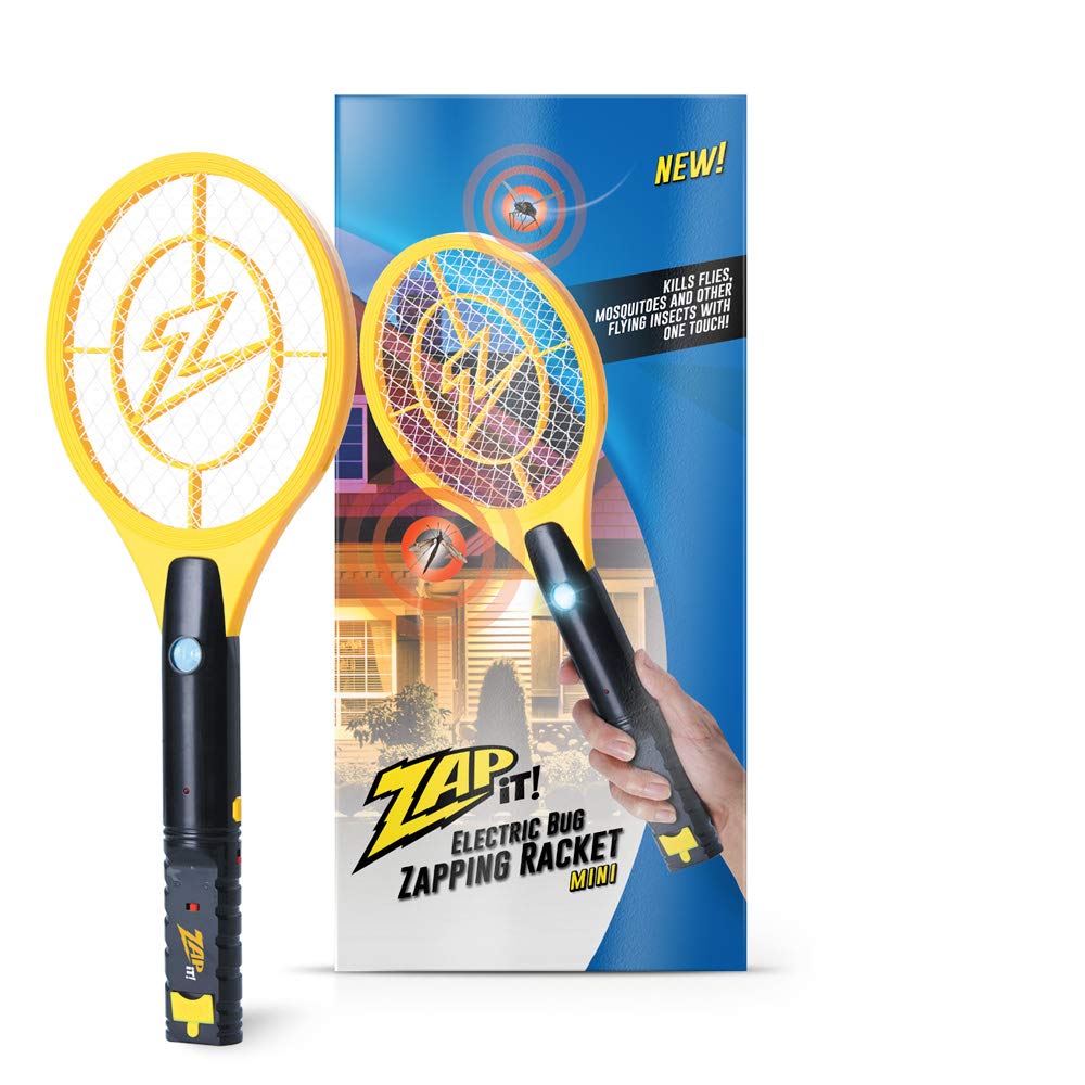 Buy Zap It! Bug Zapper Rechargeable Fly Zapper Racket, Electric Fly