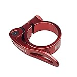 PLATT Bike Seat Post Clamp Aluminium Alloy Bicycle Quick Release Seatpost Collar 28.6mm / 31.8mm /34.9mm