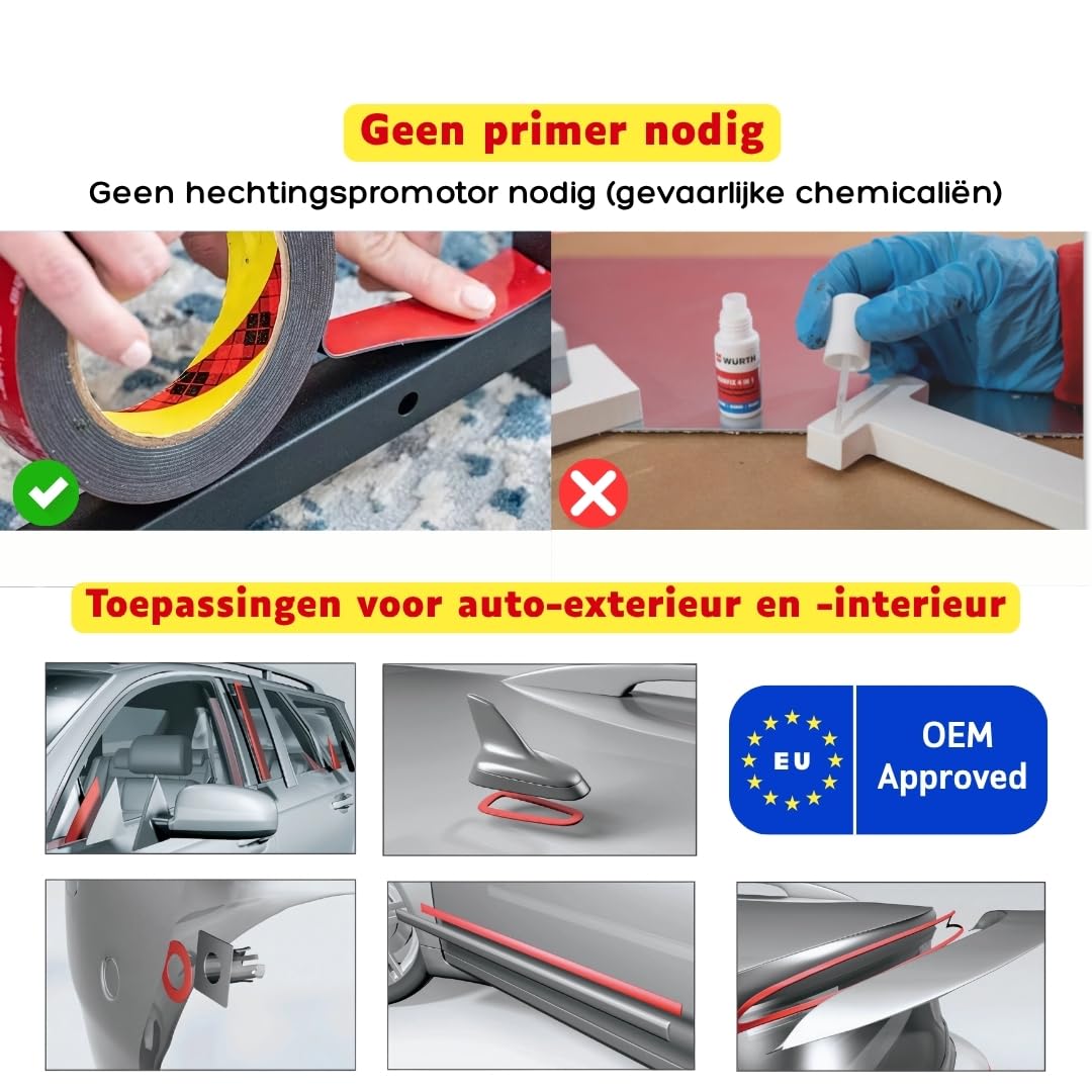Drenky 5m Dubbelzijdig Plakband Transparant, Nano-Plakband Dubbelzijdig Herbruikbaar Plakband (5m×3cm Drenky 5m Dubbelzijdig Plakband Transparant, Nano-Plakband Dubbelzijdig Herbruikbaar Plakband (5m×3cm