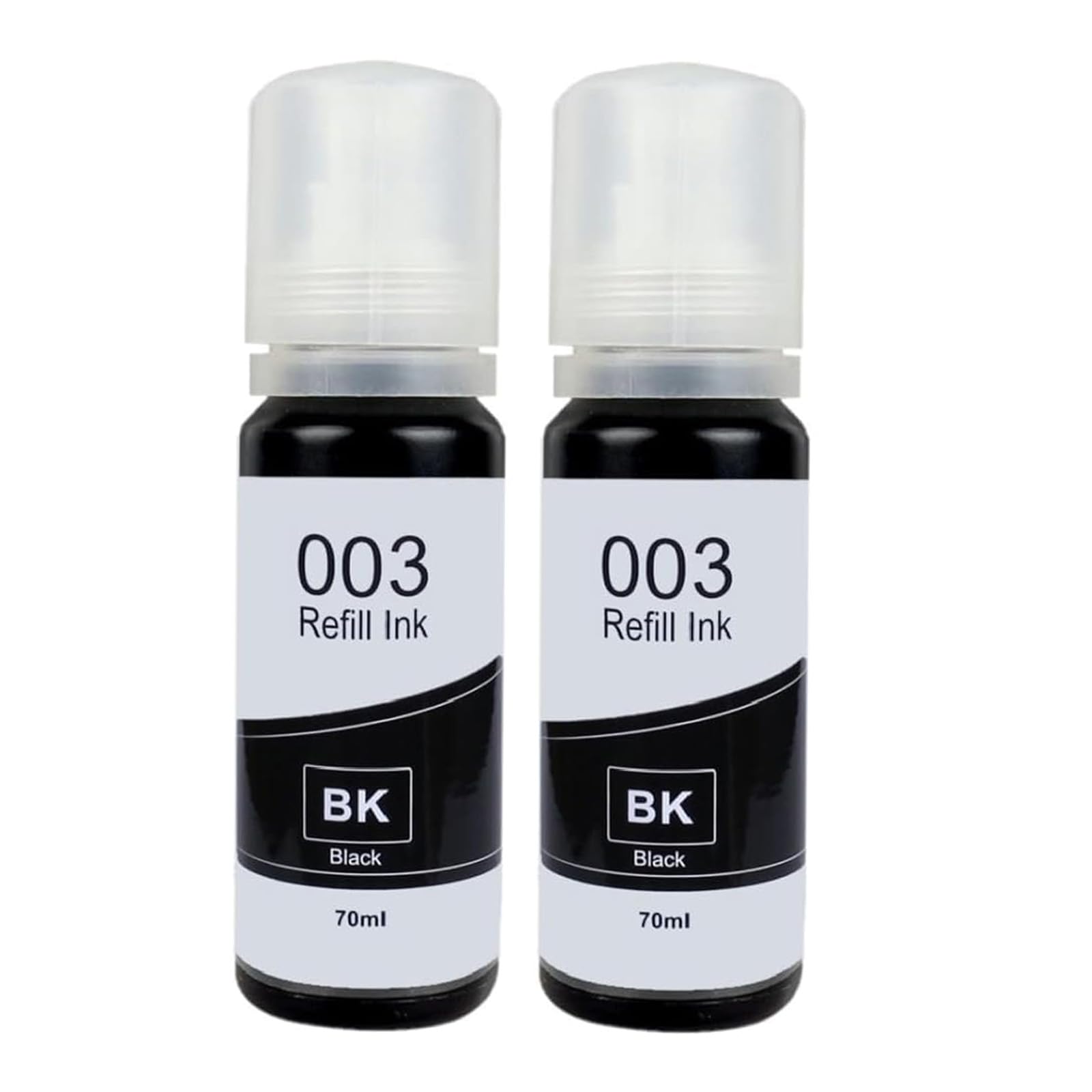 RC PRINT 003 001 Refill Ink Compatible with Epson 001, 003, L3200, L3210, L3211, L3215,L3216,L3250,L3252 Black - Twin Pack Ink Bottle-image-17