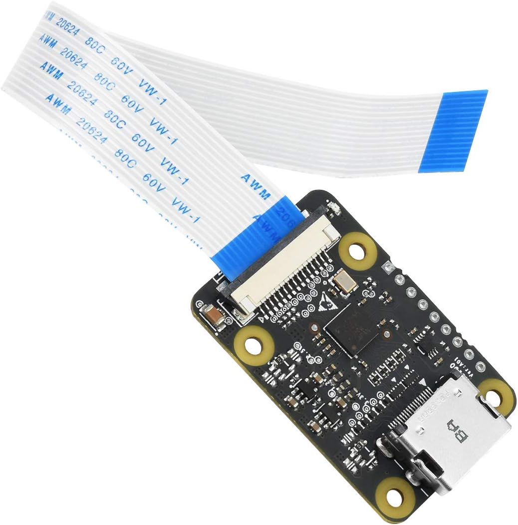 Waveshare HDMI to CSI Camera Adapter, Supports HDMI Input up to 1080p 30fps, Compatible with Raspberry Pi 4B/3B+/3B/Pi Zero/Zero W, CSI Cameras