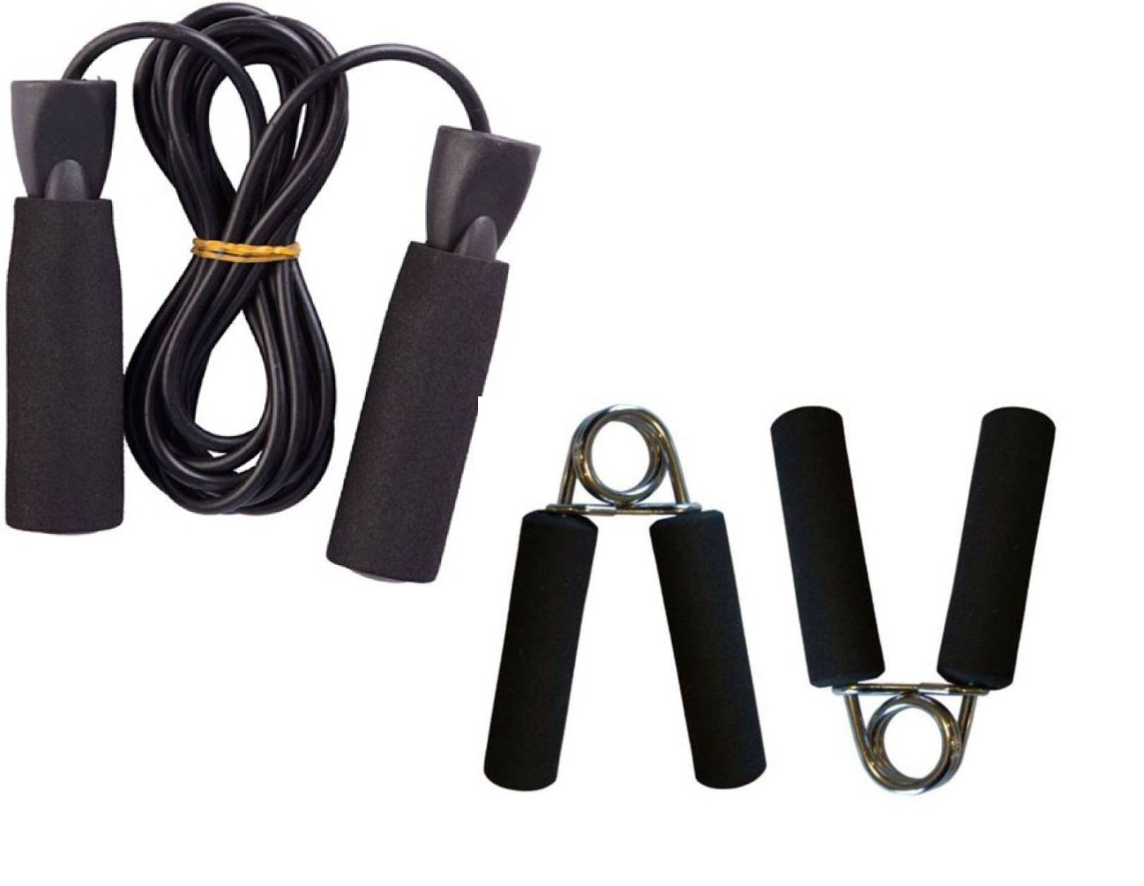 Simran Sports Home Exercise and Fitness Combo of Ball Bearing Skipping Rope & Hand Gripper (B07D4GZS76) Amazon Price History, Amazon Price Tracker