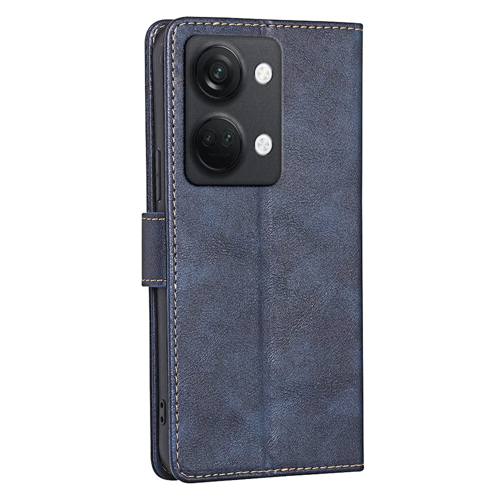 ELISORLI Custodia per telefono per OnePlus Nord 2T 5G Custodia a portafoglio con tracolla a tracolla e tasca porta carte di credito in pelle sottile accessori per cellulari One Plus On 1