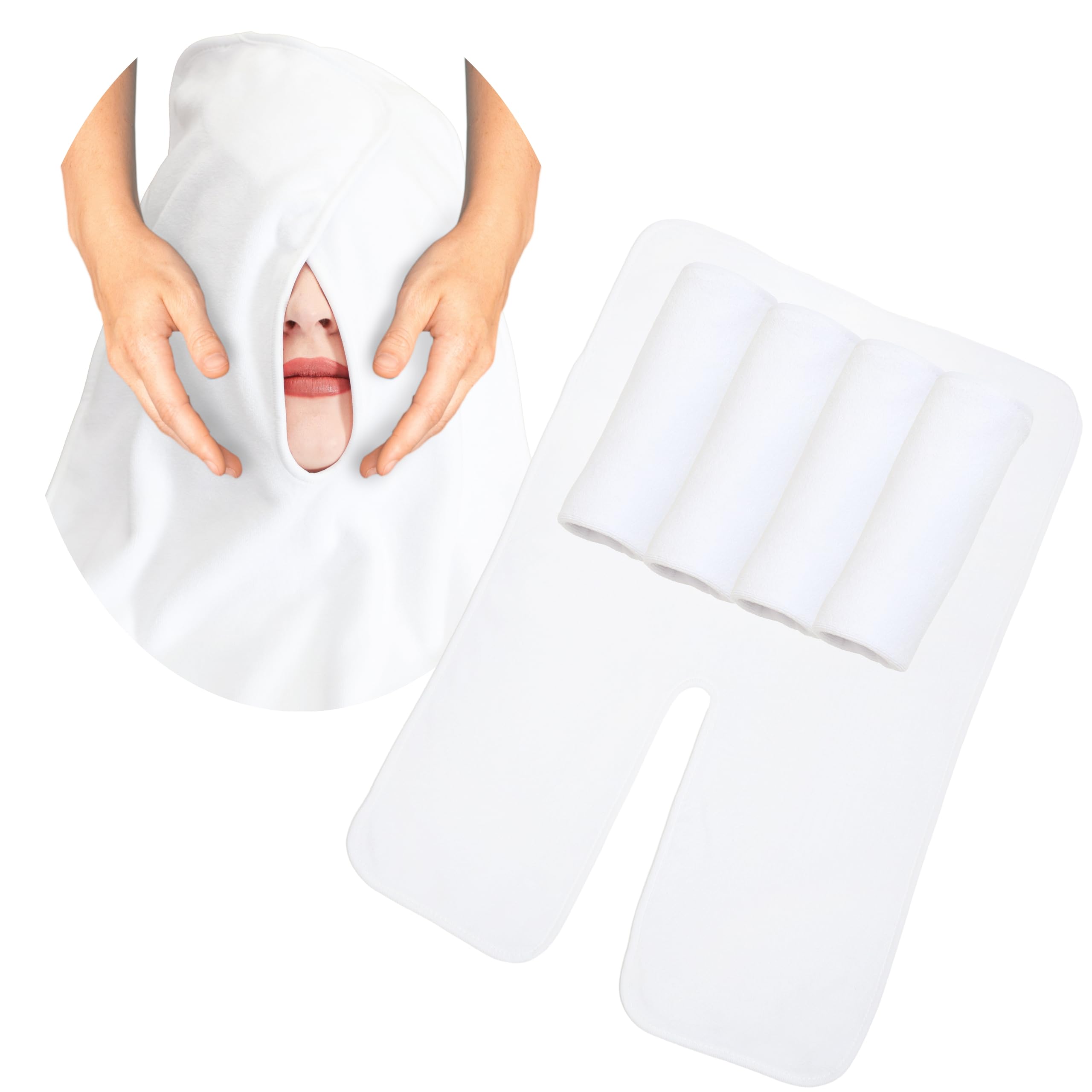 Toallas faciales suaves para esteticistas, toallas de spa para tratamientos faciales, toallas de masaje, toallas faciales para la cara, equipo de esteticista profesional, toallas faciales de