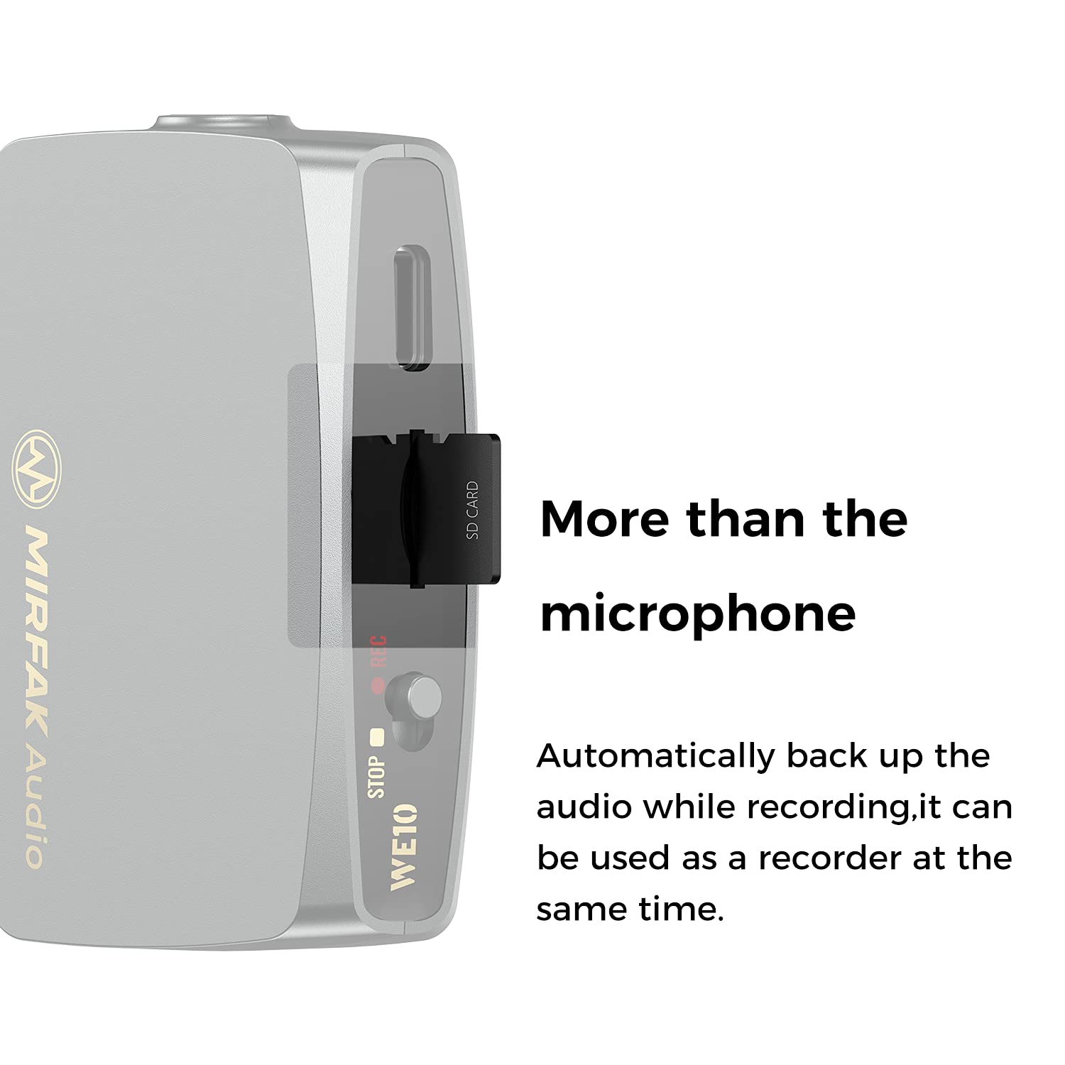 その他 MIRFAK audio WE10pro WE10 / WE10 PRO Compact Wireless Microphone System