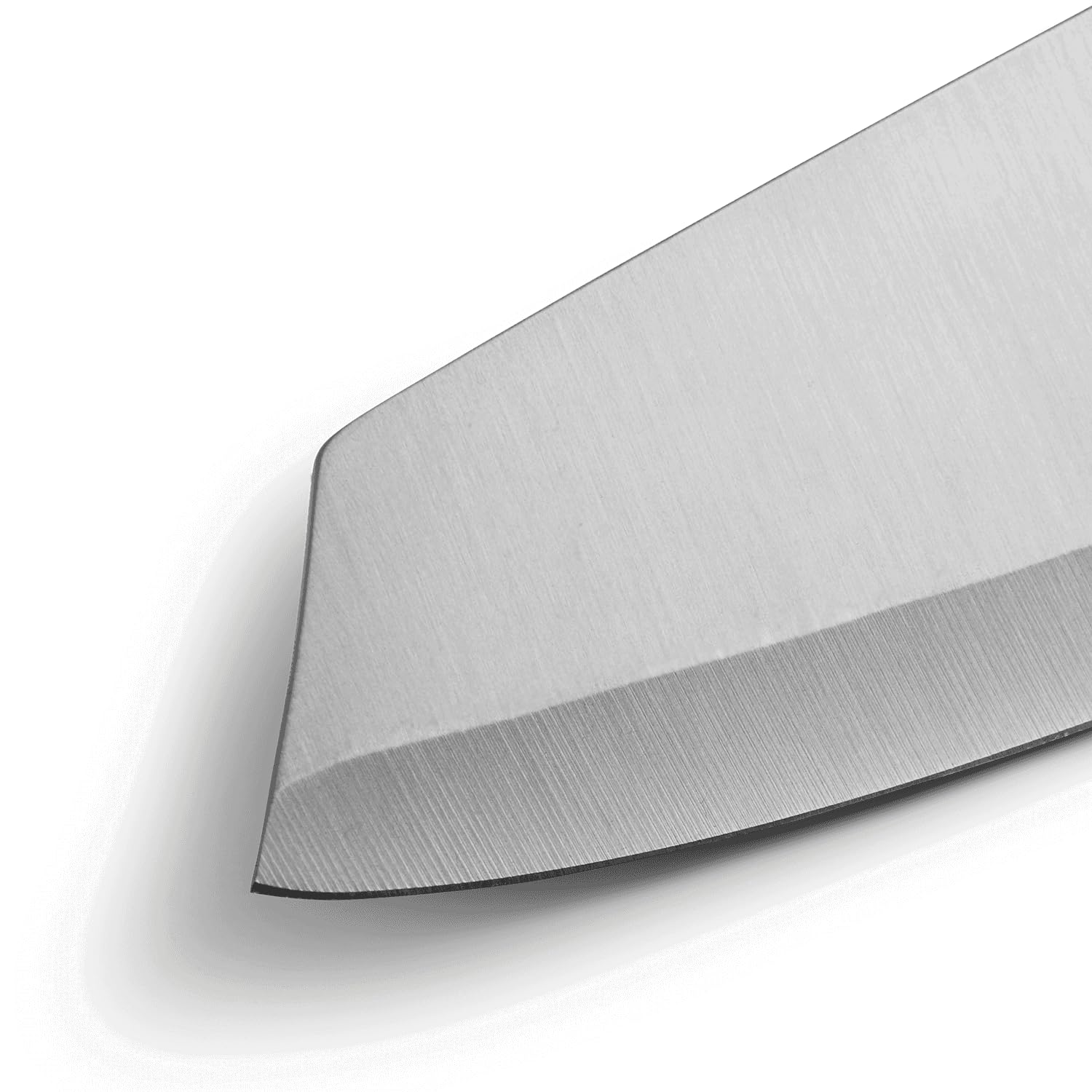 BURNHARD® Küchenmesser mit Pakka-Holzgriff inkl. Kunststoffscheide | Deutscher Klingenstahl, ergonomische Form