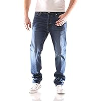 Jack & Jones S Jjimike Jjoriginal Am 814 Jeans Relaxed, Blu