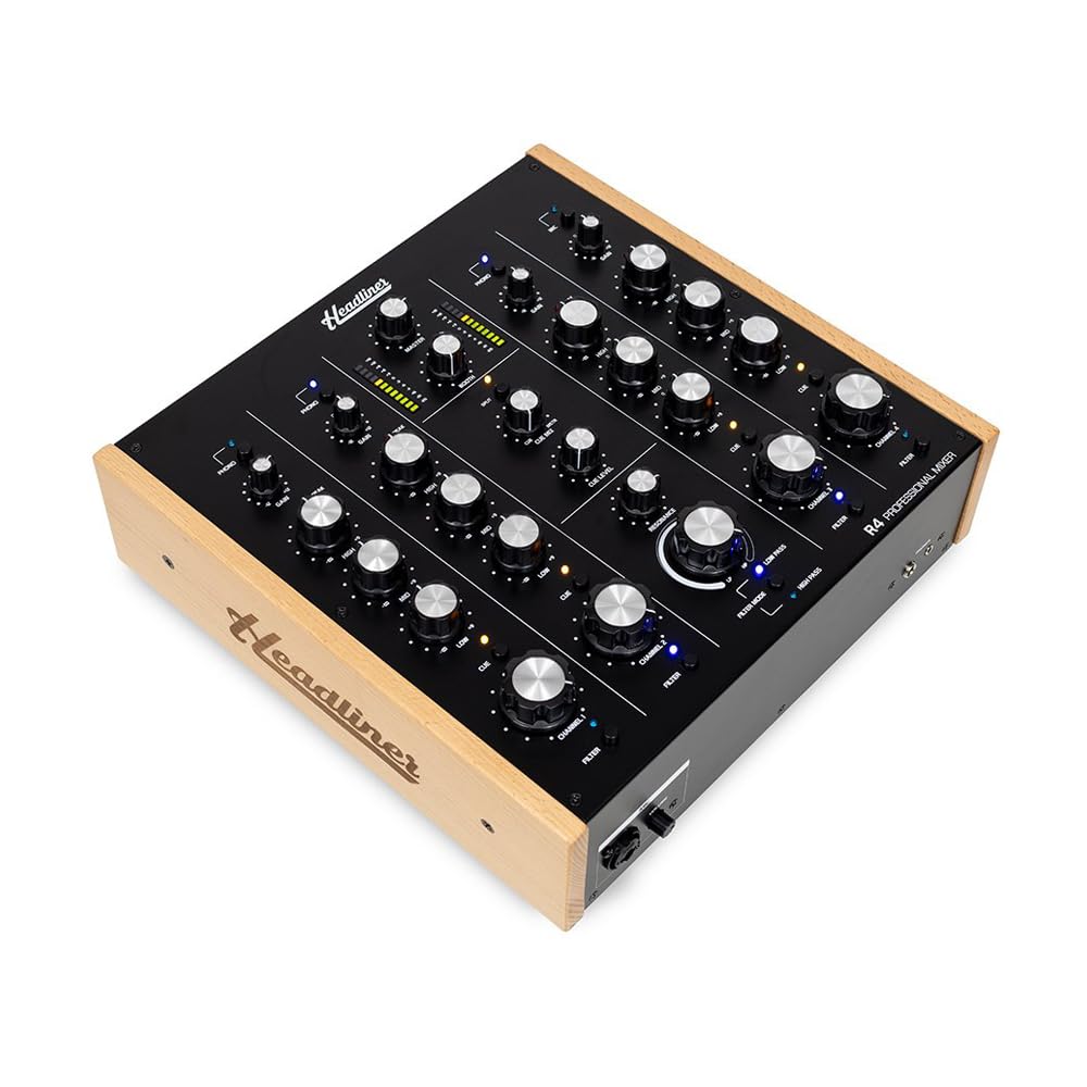 Headliner R4 - Mixer Rotary DJ a 4 canali