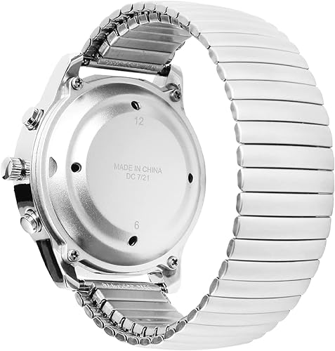 Miniatura 5 de Reloj de voz en español para hombre alto y claro habla la alarma, Hora, Fecha para ancianos, Personas ciegas y con discapacidad visual, estilo 4,