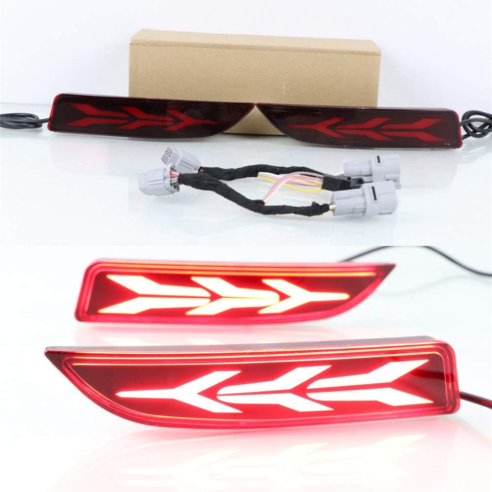 LED Brake Lights Night Driving Light DRL Streamer Turn Signals compatible for Toyota Avalon 2019 2020, With Original Car Port, Directly Docking, Not-destructive Installation