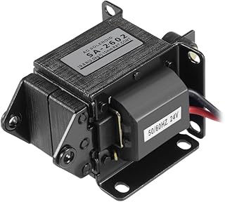 uxcell AC Tractive Electromagnet,AC24V 19.6N/2.0kg 15mm,Energy Saving Magnet Solenoid,SA-2602