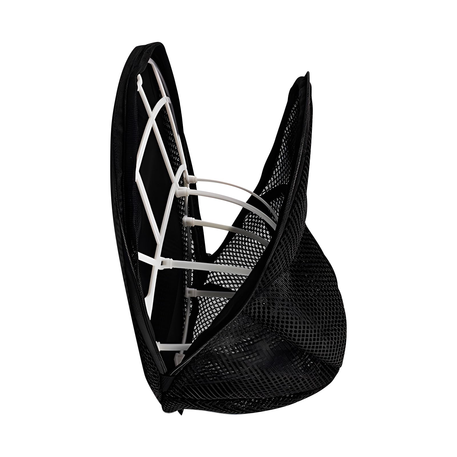Kaeltsyn Detachable Baseball Cap Cleaning Holder for Washer and Dishwasher ABS White Black Multi Cap Washing Stand