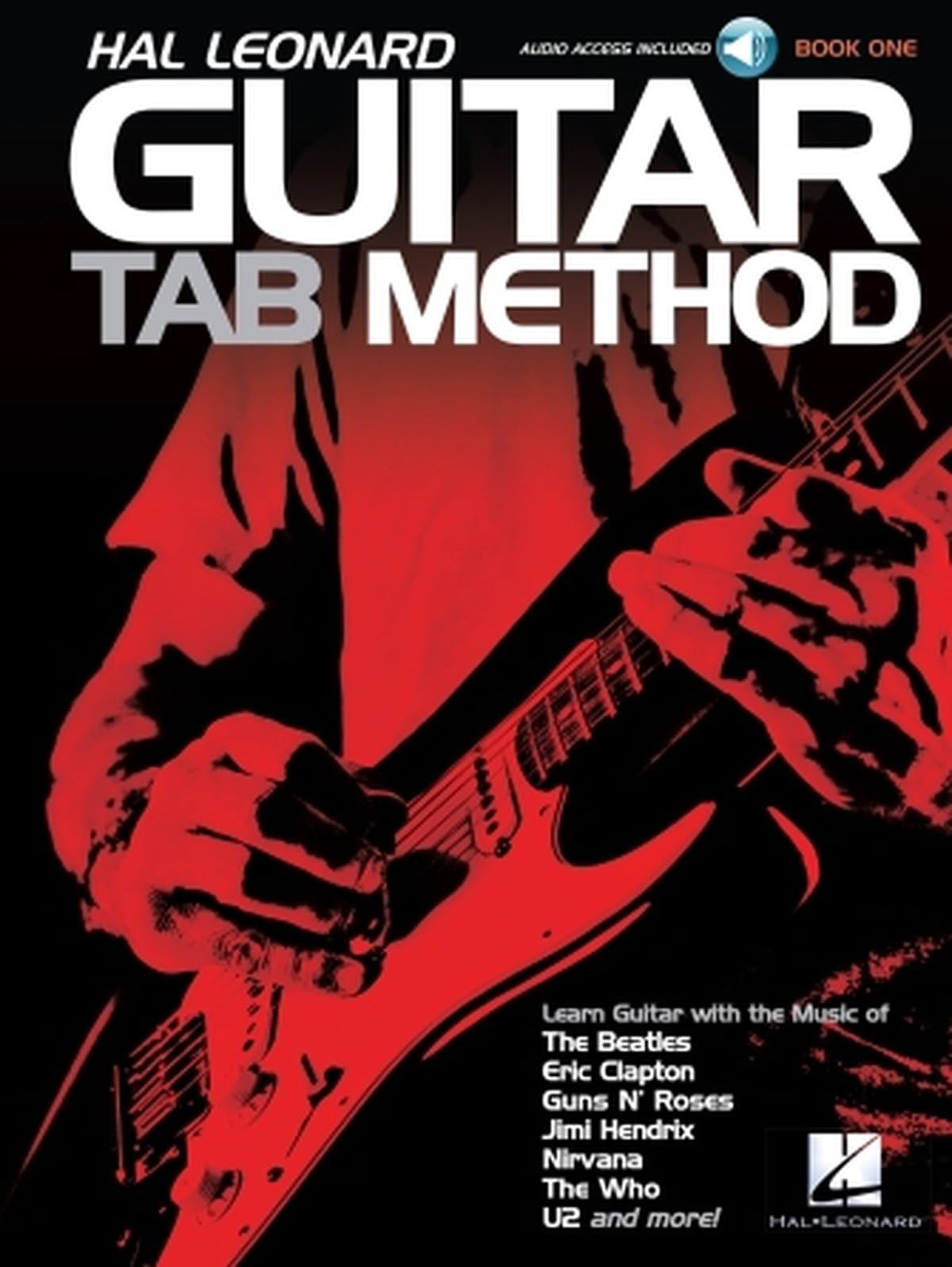 Hal Leonard Guitar Tab Method | Beginner Guitar Tab Sheet Music Book for Electric and Acoustic Players | Step by Step Guitar Lessons with Riffs Chords and Techniques | Learn Guitar Fast