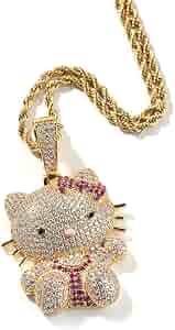 Amazon.com: JECAXIN Sparkly Blingy 24-inch Rope Chain Iced-Out