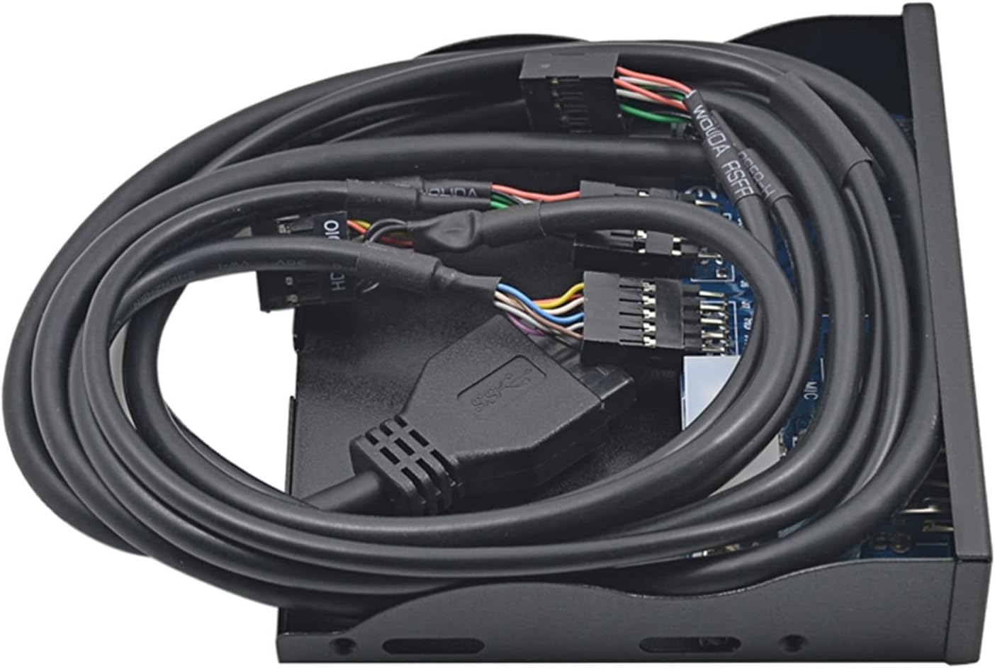 CZKE Quality 19+1 20Pin 4 Port USB 2.0 USB2.0 HUB USB3.0 USB 3.0 Hub for PC Front Panel for Desktop 3.5 Inch Floppy Bay