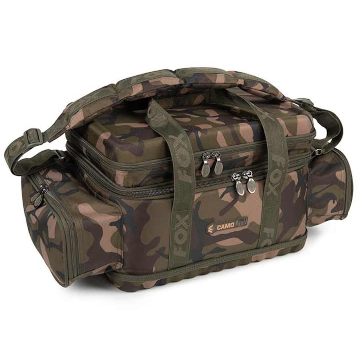 Fox Camolite Small Barrow Bag (Low Level) - Angeltasche, Tackletasche zum Karpfenangeln, Angeltasche für Karpfentackle, Zubehörtasche zum Angeln