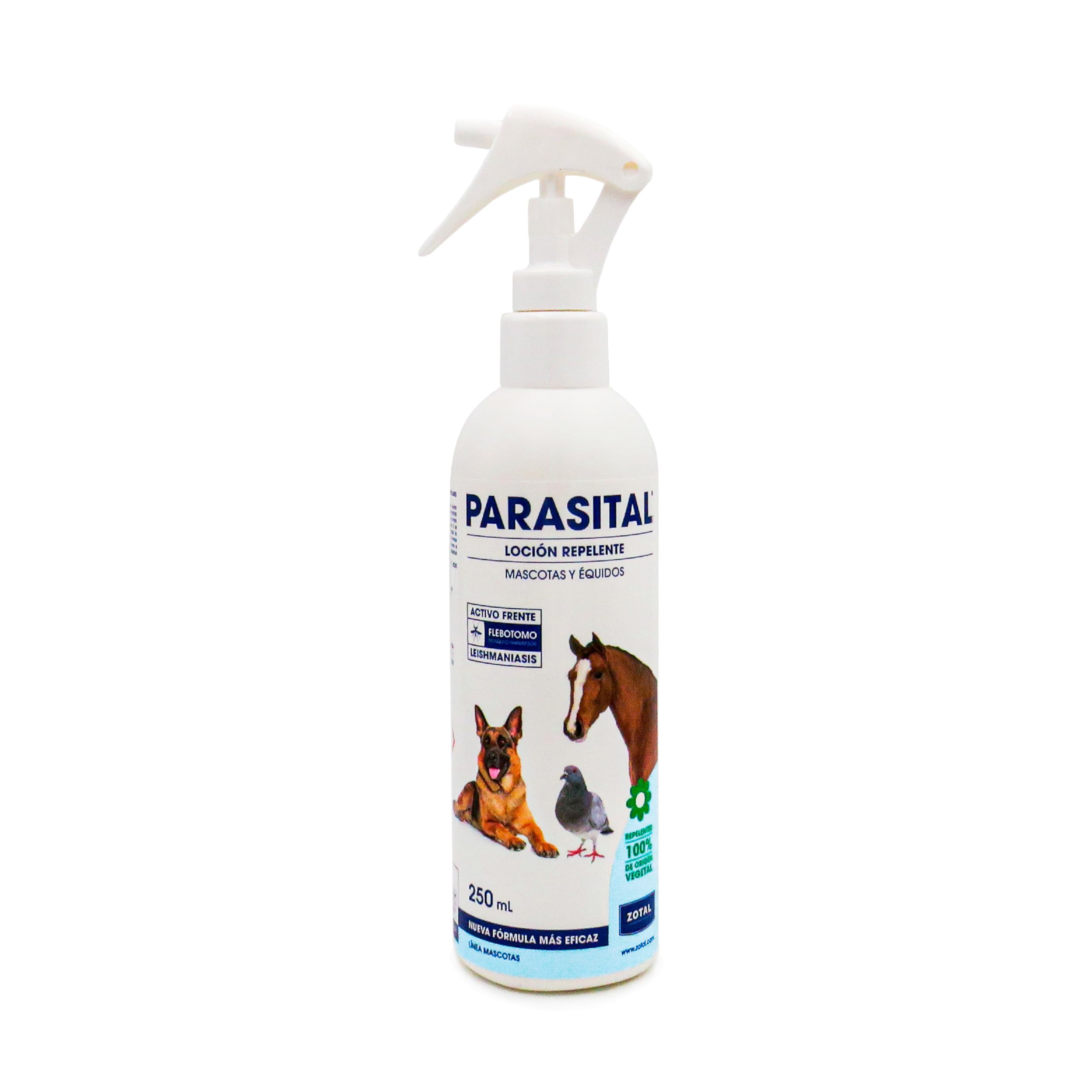 Parasital Loción Antiparasitario Mascotas 250 Ml de Zotal Veterinaria