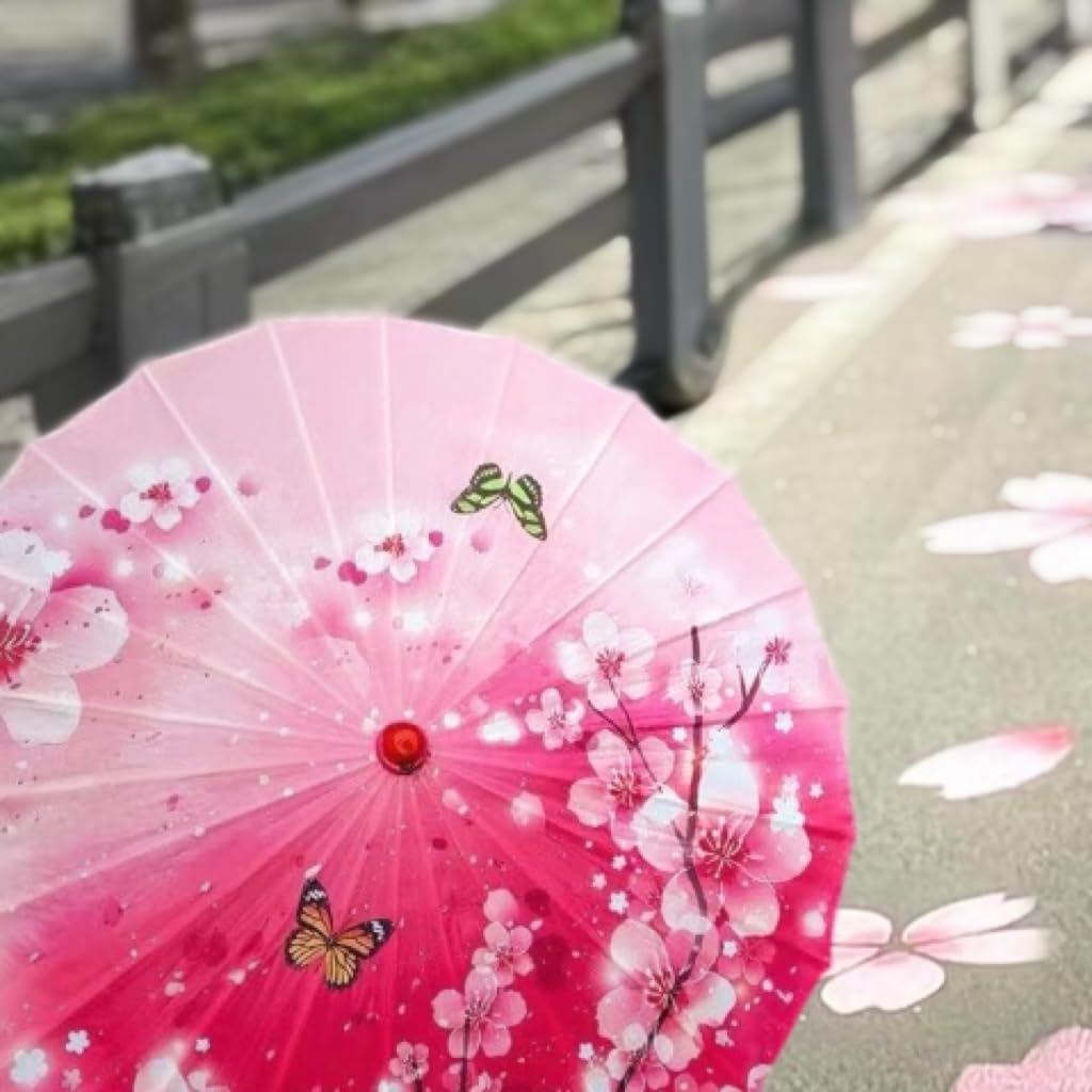 3 Pcs 28'' Chinese Umbrellas for Women, Improve Parasol Umbrellas for Chinese Party Decorations, Parasol Umbrella for Costumes