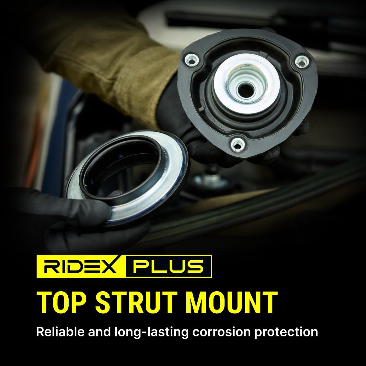 RIDEX PLUS 1180S0268P Supporto ammortizzatore Anteriore Sinistra Anteriore Destra Compatibilità con PEUGEOT 1007 KM
