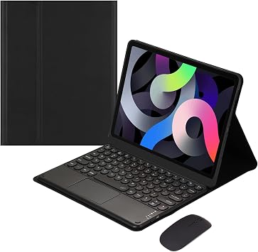 Keyboard Case for Xiaomi Redmi Pad SE 11-inch 2023 Release Tablet, Magnetic Detachable Wireless Bluetooth Keyboard Slim Case with Multi Contact Smart Touchpad and Mouse,Black