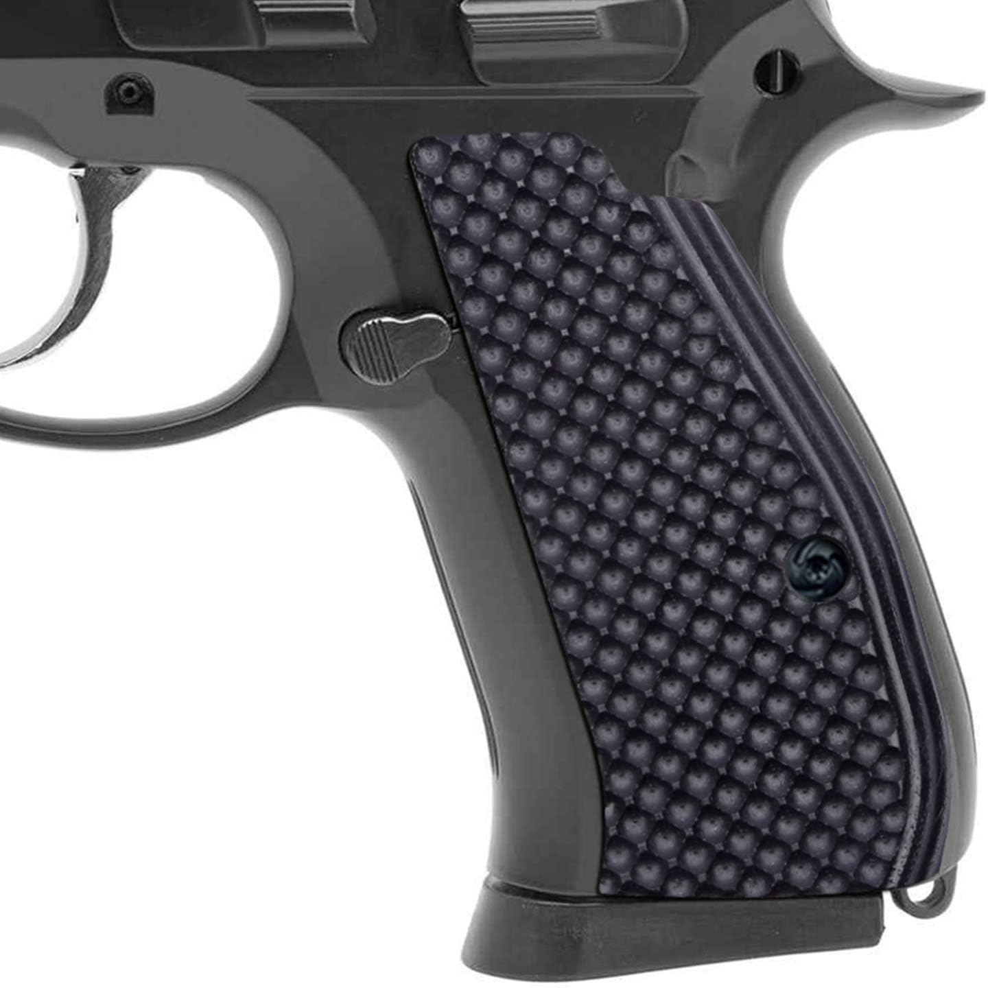 Guuun CZ 75 Compact Grips OPS Golf Dimple Texture Thin CZ P-01 G10 Grips