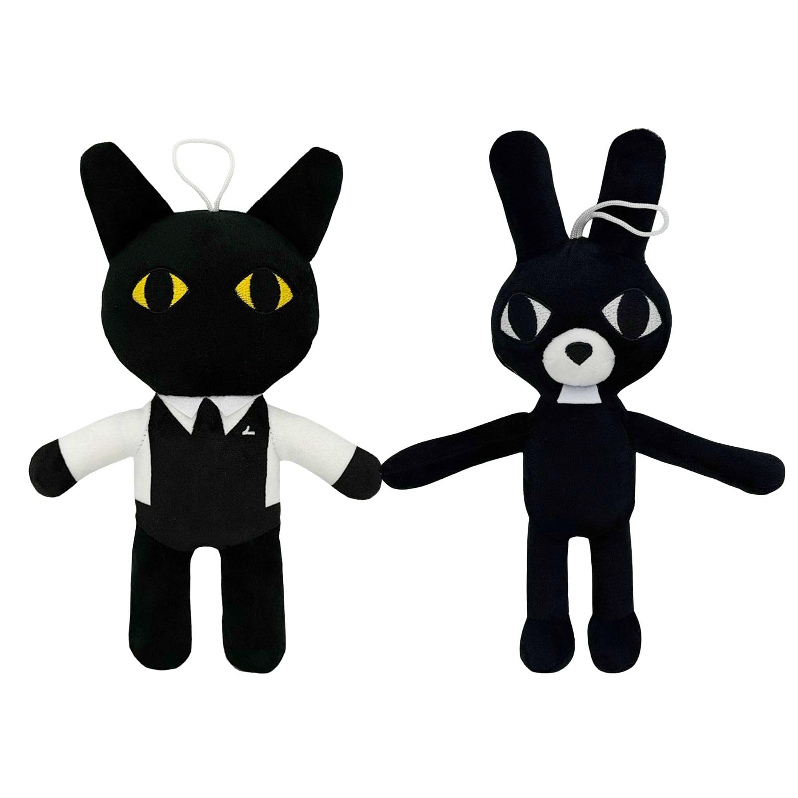 Benolls Animal Hospital Plush Toy, 10 Inch Soft Stuffed Game Plushies Doll, Cuddly Collectible Game Figure, Safe Fluffy Plush Gift for Kids, Teenagers & Game Fans, Birthday (2pcs)