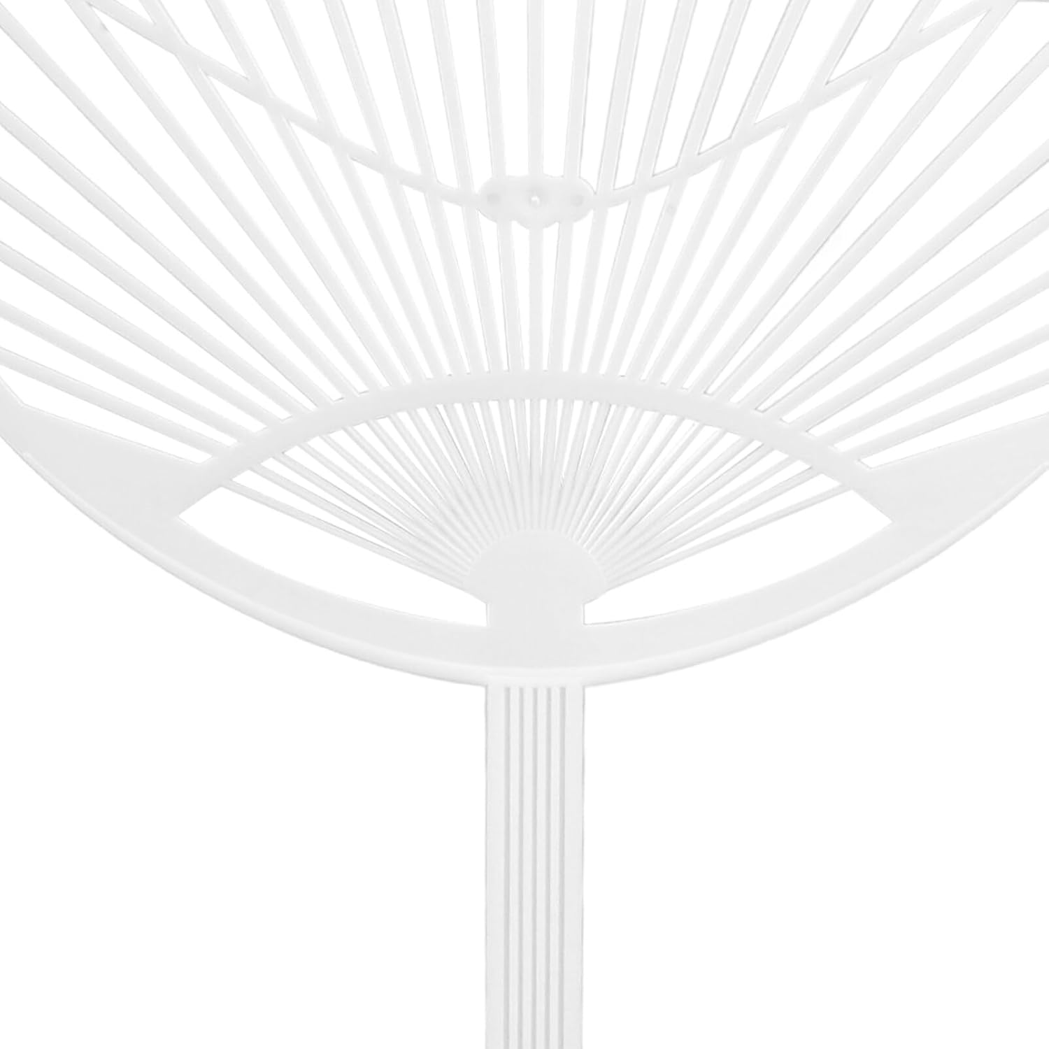 MAGICLULU 20pcs Japanese Fan Uchiwa DIY Kit, Hand-held Fan Framework Chinese Style Fans DIY Japanese Hand Fan Frame Hand Fan Making Supplies Kit for Diy Crafts (white)