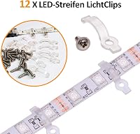 REDTRON LED szalag csatlakozó szett 10mm RGB 5050 sarok és rögzítő klipekkel 6