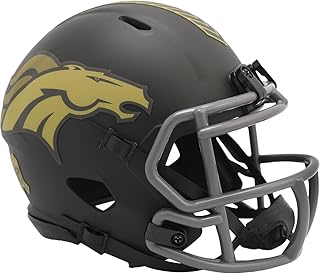 Denver Broncos Salute to Service 2025 Version 4 Mini Speed Football Helmet - New in Riddell Box