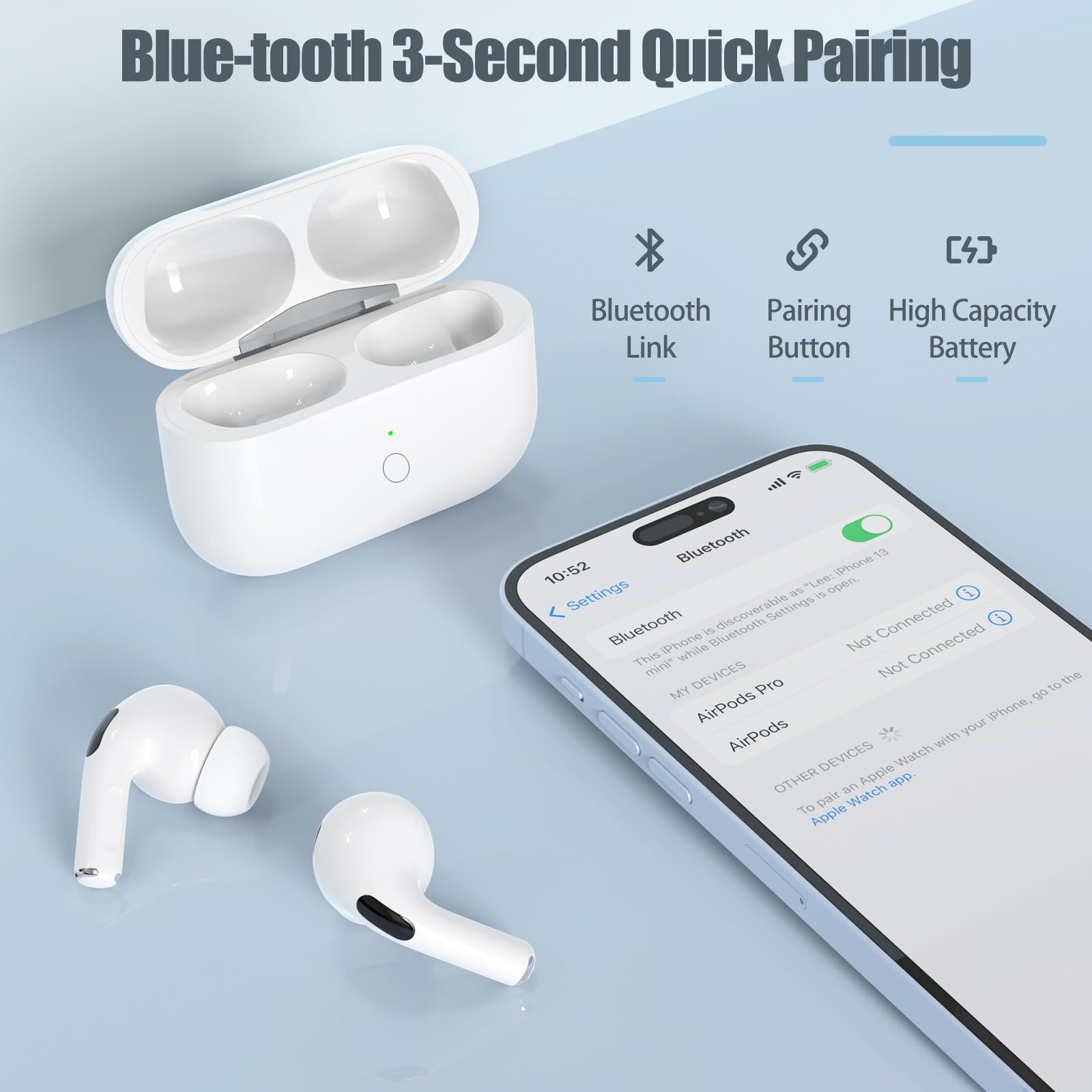 Amazon | 適合性Air Pods Pro 1/2 専用充電ケース。AirPods Pro
