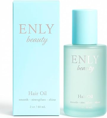 enly beauty- Dimethicone Anti-Frizz Nourishing Hair Oil | Dimethicone + Macadamia Oil + More