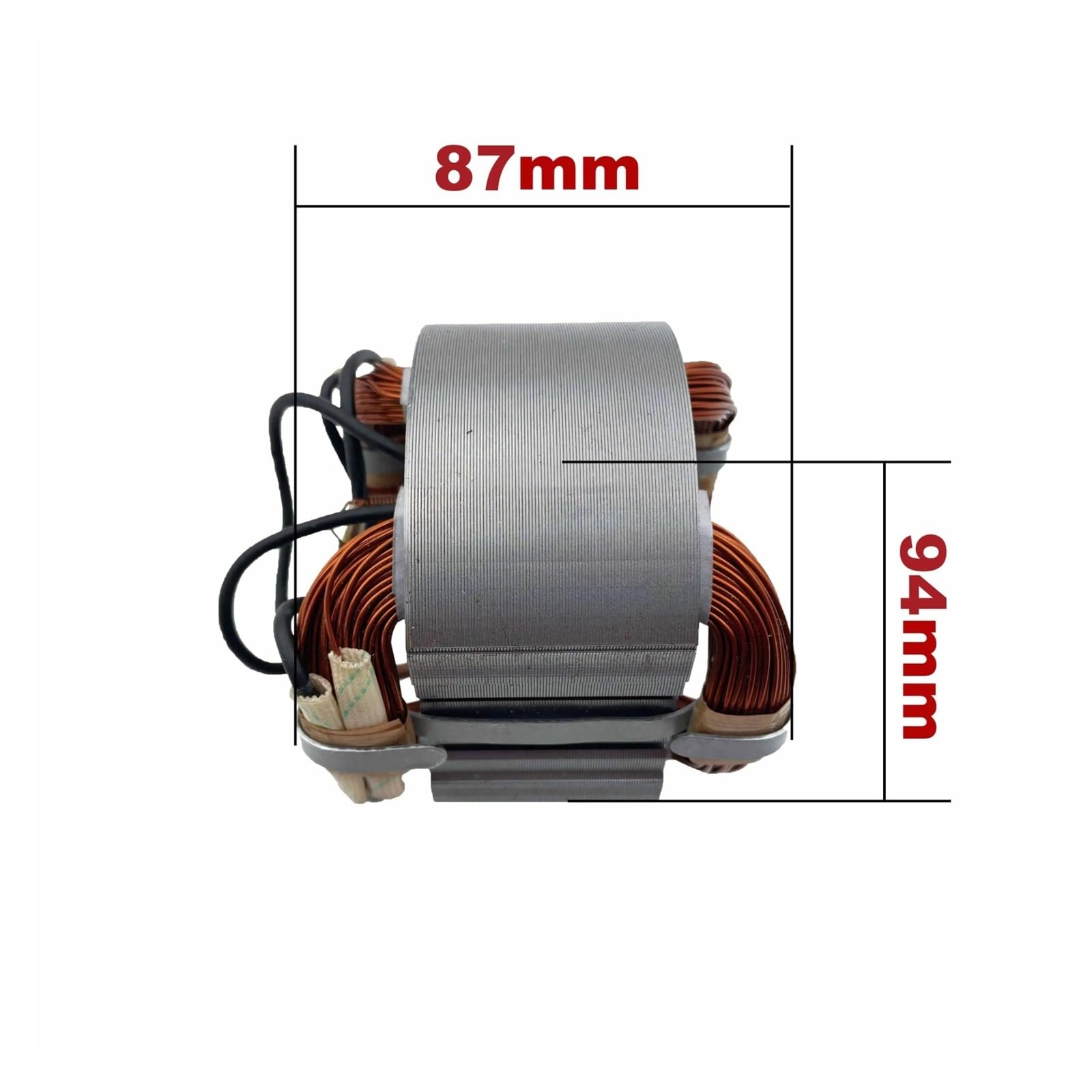 Piezas De Repuesto For Amoladora Angular De Campo, Estator, Rotor De Armadura, CA 220V 240V,(Compatible Con MAKITA GA7020 GA9020 GA7020S GA9020S MT900 518725-7)(Stator)