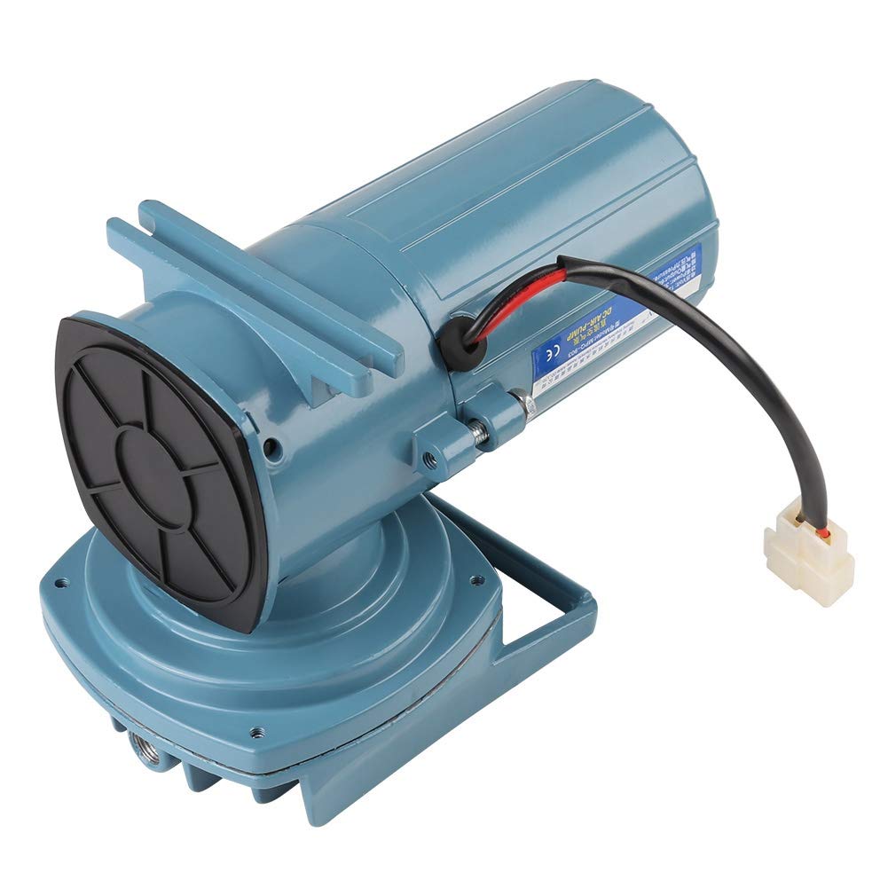 Pompa Ad Aria per Acquario DC 12V 35W, Portatile Aeratore per Ossigeno, Pompa per Laghetti Con Pesci 68 L/Min